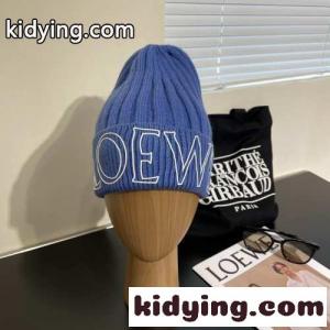 秋冬 人気 ベーシック ロゴ 合わせやすい ビーニー ロエベ ブランド コピー 帽子 偽物 ニットキャップkid26CSDyKb
