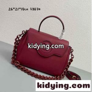 大人気 ラ メドゥーサ ミディアム ハンドバッグ ヴェルサーチ コピーェ バッグ コピー パープルkid26nauiOr