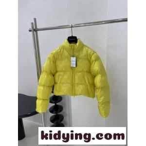 人気 SHRUNK PUFFER ジャケット バレンシアガ コピー ダウンジャケット コピー イエローkid26nSriCC