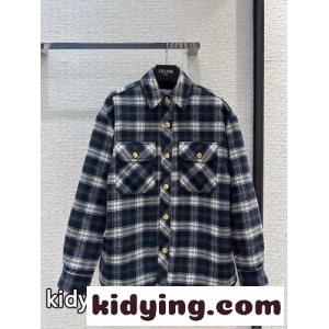 カジュアル 中綿入り オーバーシャツ セリーヌ スーパーコピー ジャケット コピー ユニセックスkid264jCGju