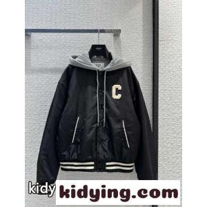 フード付き オーバーサイズテディジャケット セリーヌ スーパーコピー ジャケット コピー ユニセックスkid260b8HXj