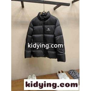 3B SPORTSオーバーサイズパッファージャケット バレンシアガ コピー ダウンジャケット コピー ブラックkid26eqyGny