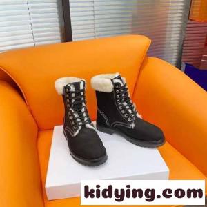 定番 カジュアル celine ブランド コピー KURT レースアップ ミッドブーツ 偽物 ブラックkid26HbKzGf