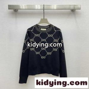 おしゃれ 合わせやすい ウール＆カシミヤ クルーネック グッチ ブランド コピー セーター コピー レディースkid26TjG9vC