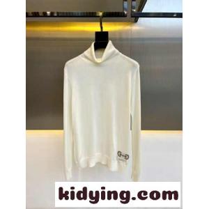 シンプルホースビット インターシャ付き グッチ コピー セーター コピー メンズ ホワイトkid26KPruuC