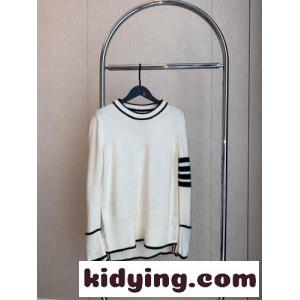 4BAR ボクシー クルーネック プルオーバー トムブラウン スーパーコピー セーター コピー ホワイトkid26O9v41D