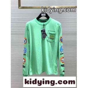 おしゃれ カジュアル プリント 長袖Tシャツ クロムハーツ ブランド コピー Tシャツ コピーkid26uuqSbe