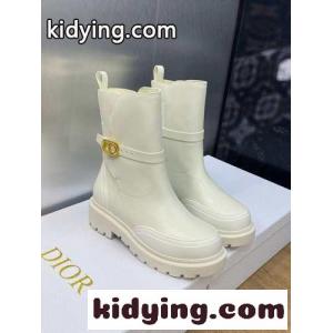 dior コピーブランド EMPREINTE ショートブーツ クリスチャン・ディオール コピーブランド ブーツ コピー ホワイトkid265Dee8D