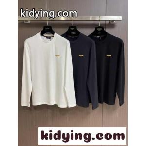 バッグ バグズ クルーネック 長袖Tシャツ フェンディ コピー Tシャツ コピーkid26ryaa0v