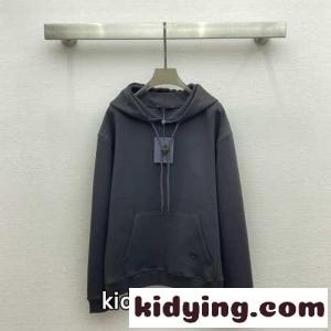 洗練された 定番 ルイ・ヴィトン モノグラムフラワーストッパーコットンフーディ コピー ブラックkid2601j0vi