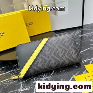 人気 ラウンドファスナー ウォレット フェンディ ブランド コピー 財布 コピー 長財布kid26LfKHnu