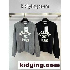 シンプル ウール＆カシミヤクルーネック セーター セリーヌ コピー セーター コピーkid26bSjKfu