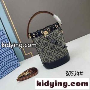 おしゃれ 人気 Tory Burch T モノグラム ジャカード ミニ バケットバッグ コピーkid260LDySn