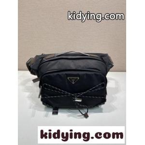 プラダ スーパーコピー スピードロック Re-Nylon レザー ショルダーバッグ スーパーコピー 2VH201 ブラックkid268bOHzq