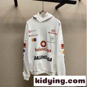 バレンシアガ コピー TOP LEAGUE HOODIE オーバーサイズ コピー コットン パーカーkid26zm41zi