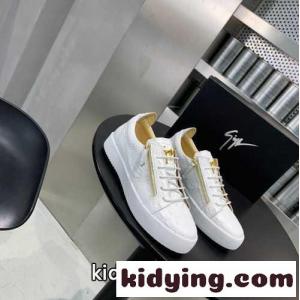 カジュアル メンズ ジュゼッペ・ザノッティ スニーカー コピー レースアップシューズ ホワイトkid26S5nCue