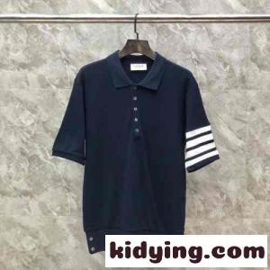 カジュアル おしゃれ 4BAR ショートスリーブ ポロ トムブラウン コピー Tシャツ コピー メンズ ネイビーkid26uaaaCi