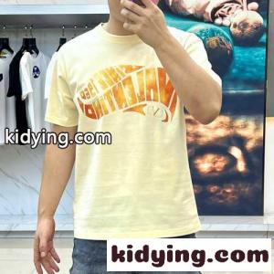 メンズ トップス ヴァレンティノ コピーブランド サーフプリント コットン Tシャツ コピーkid264PzmCu