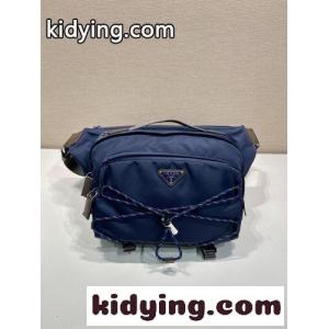 プラダ コピー スピードロック Re-Nylon レザー ショルダーバッグ スーパーコピー 2VH201 ネイビーkid26Ofuqiu