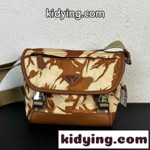 プラダ ブランド コピー バッグ スーパーコピー ナイロンxレザー ショルダーバッグkid26myOLjy