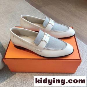 好感度たっぷり♪エルメス スーパーコピー hermes スーパーコピー モカシン PARIS トワルH スーパーコピー ホワイトkid26OfGrKn