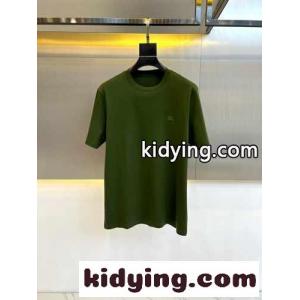 シンプル クルーネック 半袖Tシャツ バーバリー コピーブランド Tシャツ コピー グリーンkid26eSXfqy