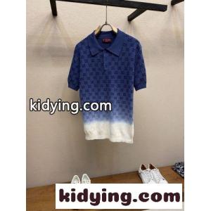 GG コットンニット ジャカード ポロTシャツ グッチ コピーブランド スーパーコピーkid26COTTTj