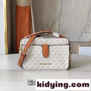 MKシグネチャー マイケルコース スーパーコピー ジェット セット ショルダーバッグ コピー ホワイトkid2641Lbeu