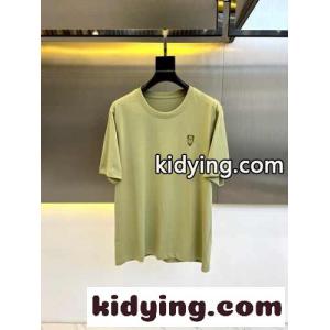 シンプル カジュアル コットンTシャツ バーバリー コピー 半袖Tシャツ コピー グリーンkid26yKfmWn