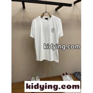ベーシック カジュアル ヴェルサーチ ブランド コピーェ Tシャツ スーパーコピー 半袖Tシャツ ホワイトkid26PrmKPn