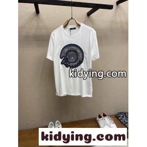 ヴェルサーチ スーパーコピーェ Tシャツ スーパーコピー シルケットコットン 半袖Tシャツ ホワイトkid26CSLPXz