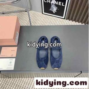 大人かわいい バレリーナ ミュウミュウ ブランド コピー シューズ スーパーコピー バレエシューズ ブルーkid26H1HHve