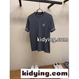 シグネチャー コットンクルーネック ルイ・ヴィトン Tシャツ コピー 半袖 トップスkid26y415Tb