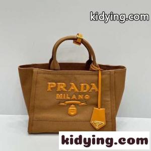 カジュアル キャンバス トートバッグ プラダ スーパーコピー バッグ コピー レディース ブラウンkid26qa0Hre