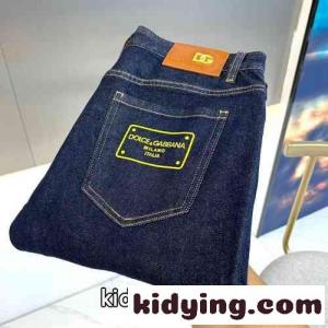 ドルチェ&ガッバーナ コピーブランド ジーンズ コピー ベーシック 合わせやすい デニムパンツkid26S9bySD