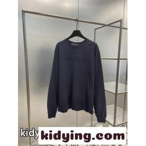 ユニセックス ロゴ 長袖Tシャツ アレキサンダーワング Tシャツ コピー コンパクトジャージーkid261Tny4n