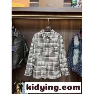 Louis vuitton コピーチェックデニムオーバーシャツ ルイヴィトン コピー シャツ 偽物kid26CyCCeu