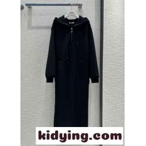 カジュアル フード付き ロングワンピース プラダ コピーブランド ワンピース コピーkid26zyqKHv