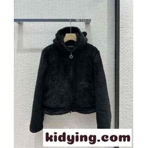 新作 バレンシアガ ブランド コピー SOFTWEAR HEART ジップアップ HOODIE コピー ブラックkid26uquK9z