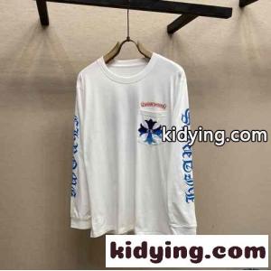 人気 カジュアル 長袖Tシャツ クロムハーツ コピー Tシャツ コピー 男女兼用kid26GDuiqy
