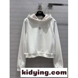 リバーシブル クロップド丈 スウェットシャツ フェンディ コピー パーカー コピーkid26T5L9bi