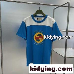 定番 おしゃれ ロゴ プリント クルーネック グッチ コピー Tシャツ コピー 半袖 トップスkid26r0Xram