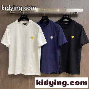 ヴェルサーチ コピーェ Tシャツ コピー カジュアル 快適 クルーネックメドゥーサ 半袖 トップスkid261Lv0nm