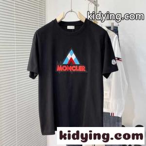 着心地抜群 クルーネック 半袖Tシャツ モンクレール コピーブランド Tシャツ コピー ロゴ入りkid26jeyyyq