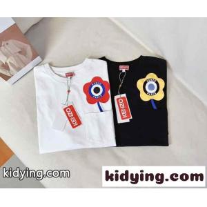 おしゃれ 合わせやすい KENZO TARGET プリント ケンゾー Tシャツ コピー コットンkid26TLv4jC