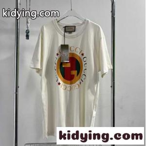 人気 インターロッキングG Tシャツ グッチ コピーブランド Tシャツ コピー 半袖 オーバーサイズ 男女兼用kid26CayCKn