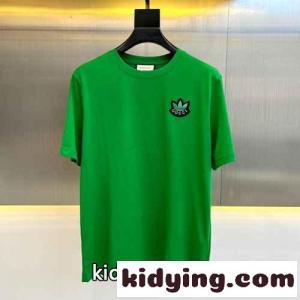 コピー adidas X gucci コピー コットン クルーネック Tシャツ グッチ コピー Tシャツ コピー 男女兼用 グリーンkid26muuW9b