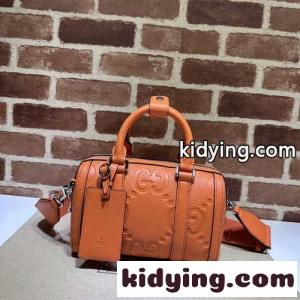 ジャンボGG ミニ ダッフルバッグ グッチ スーパーコピー バッグ コピー メンズ オレンジkid26iOvymq