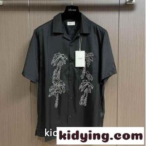 エンブロイダリー ハワイアンシャツ セリーヌ コピー シャツ コピー メンズ ファッションkid268rCqqq