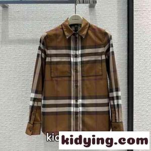バーバリー コピーブランド シャツ コピー ロングスリーブ ヴィンテージ チェック コットンkid26KrWjaa
